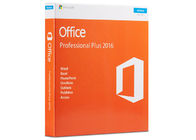 O escritório 2016 pro mais a chave ativou o sistema informático em linha da caixa do retalho do código chave de Microsoft Office 2016